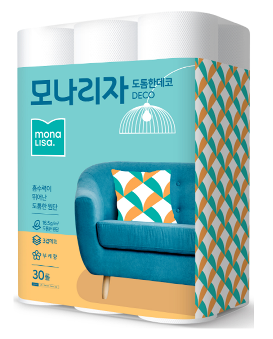 모나리자 도톰한3겹데코 30m X 30롤