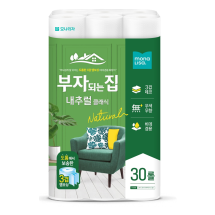 모나리자 부자되는집 내추럴클래식 3겹 데코 20m X 30롤