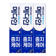 메디안 후레쉬블루치약 120g*3입