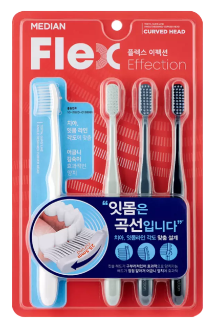 메디안 플렉스이펙션치솔 4입