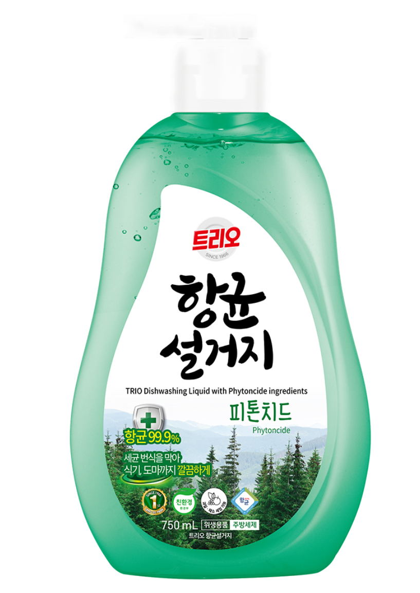 트리오 항균피톤치드 750ml(용기)