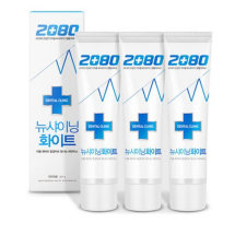 2080 샤이닝화이트치약 120g*3입