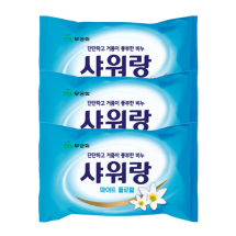 무궁화 샤워랑3입(화이트) 130g