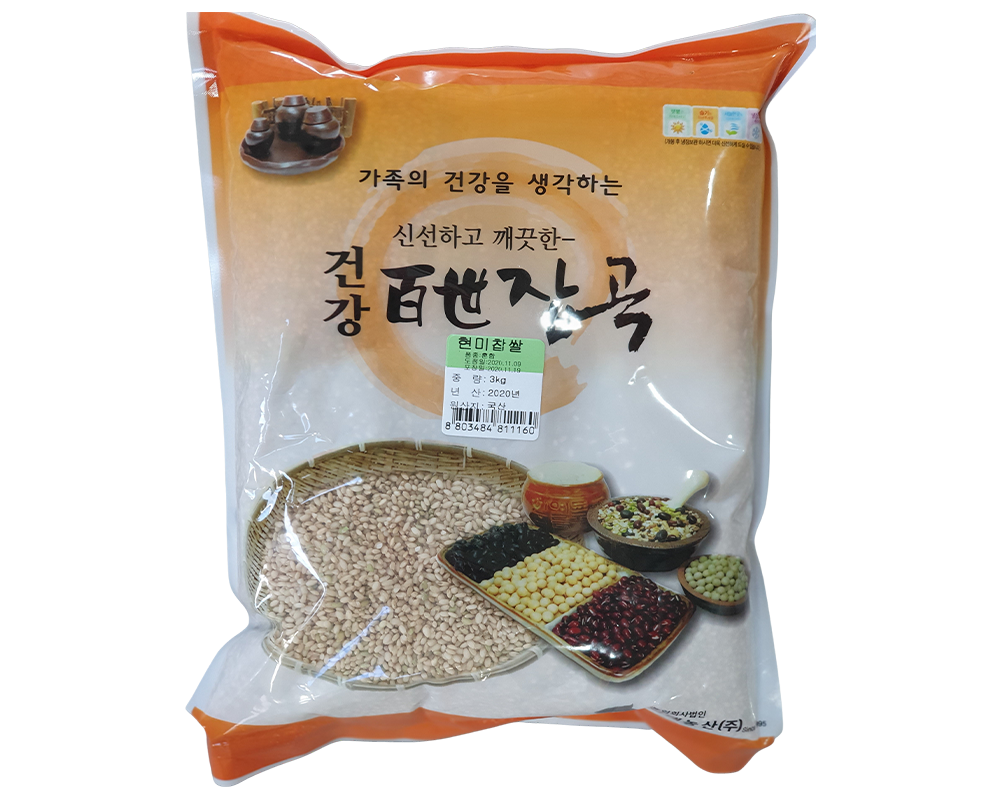 현미찹쌀 3kg